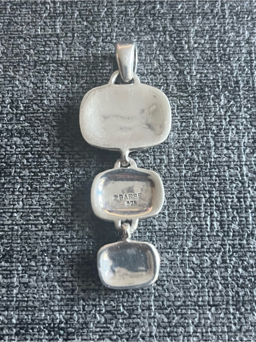 925 Barse turquoise pendant